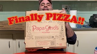 Papa Ginos Pizza  Not Huge [upl. by Box107]