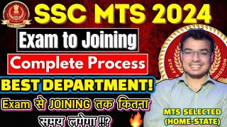 SSC MTS 2024  EXAM TO JOINING COMPLETE PROCESS  BEST DEPARTMENT  MTS RESULT  HAVALDAR PETPST [upl. by Ellis]