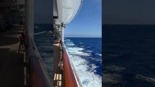 OCEAN ASMR ON THE HIGH SEAS grandeuroftheseas cruising cruiseship cruiselife cruiseaddict [upl. by Nwahsor]