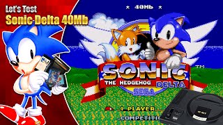 Sonic Delta 40Mb  But does it work on Real Hardware [upl. by Notsuoh]