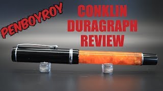 Conklin Duragraph Fountain Pen Review [upl. by Weinberg]