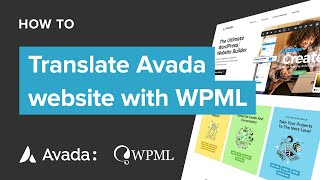 How to translate your Avada website with WPML The fastest way [upl. by Caro]