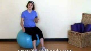 How to Use a Stability Ball for Exercise [upl. by Akehs367]