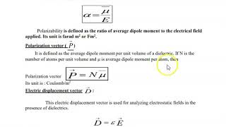 Dielectric Materials  Introduction and Basic Definitions [upl. by Padget]