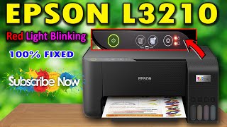 Epson L3210 red light blinking solution  Epson L3210 Red Light Blinking Solution 100 Free [upl. by Eat]