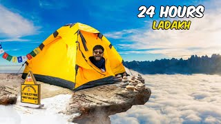 Living 24 hours Camping on top of Ladakh Mountain [upl. by Evanthe]