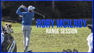 Watch Rory Mcilroy Perfect Swing On The Range Iron Swing Only [upl. by Ecirrehs]