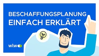 Beschaffungsplanung Einfach erklärt mit Beispiel Aufgaben amp WFragen [upl. by Akemehc]