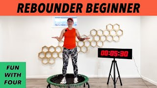 Mini Trampoline Workout For Seniors and Beginners  Earth amp Owl Rebounding 30 Minutes [upl. by Eycal]