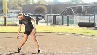 Softball Pitching Drills 34 drill  Amanda Scarborough [upl. by Carlstrom]