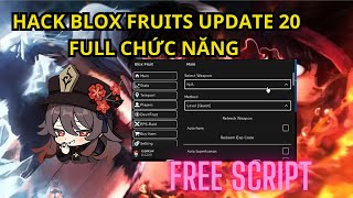 Cách Hack Blox Fruit Update 20  Mukuro Hub  Farm Level Treo Fam Siêu Nhanh Auto Raid [upl. by Andert]