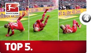 5 Worst Goal Celebrations  Advent Calendar 2015 Number 4 [upl. by Luapnhoj]