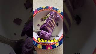 Ube cake ube cake desserts sarahpax satisfying [upl. by Travis820]