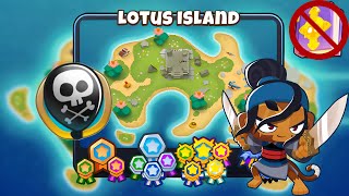 Lotus Island Apopalypse Guide  No Monkey Knowledge  BTD 6 2023 Updated [upl. by Aymer659]