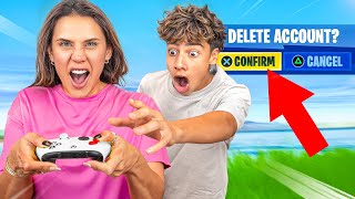 My Mom CONTROLS my Fortnite Game 😡 [upl. by Gati266]