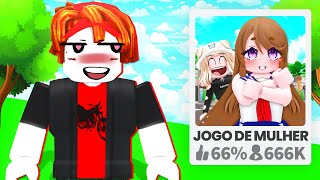 APENAS MENINAS JOGAM ESSE JOGO DO ROBLOX 🤫 [upl. by Adien]