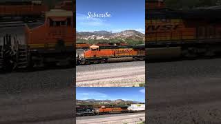 Amazing Triple Train Meet at Cajon Junction Rare NS BNSF amp UP Bypassing 4KHDR [upl. by Rochette]