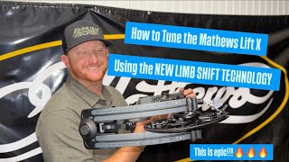 Tuning your Mathews Lift X bow with Limb Shift Technology EDITED [upl. by Acinor]