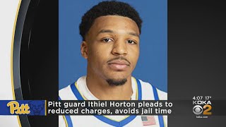 Pitt Guard Ithiel Horton Pleads To Reduced Charges avoids jail time [upl. by Eneles]