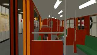 UBahn Berlin in Trainz 2006BVG D57 Updates Part 1 [upl. by Vassily]