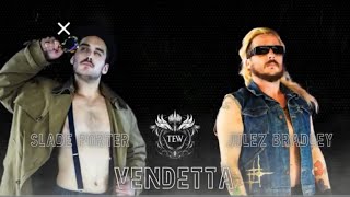 VENDETTA  JULEZ BRADLEY v SLADE PORTER  The Establishment Wrestling [upl. by Leith]