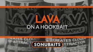 Sonubaits LAVA on a hookbait [upl. by Eseeryt]