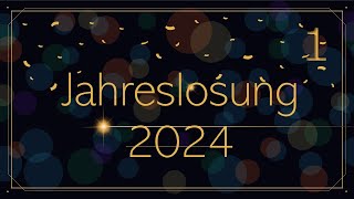 Jahreslosung 2024 Stüfä Wenk zu 1 Korinther 1614 29092024 [upl. by Ycnuahc933]