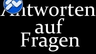 Antworten auf Ihre Fragen [upl. by Cappella19]