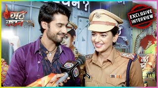 Gathbandhan Serial Star Cast  EXCLUSIVE INTERVIEW  Abrar Qazi amp Shruti Sharma [upl. by Tarryn]