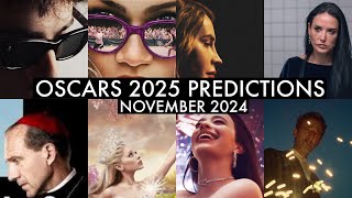 Oscars 2025 Predictions  November 2024 [upl. by Ahtael]