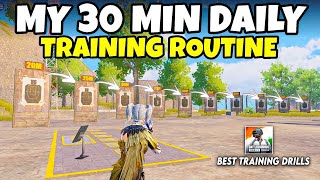 Best Training Drills to Practice Daily  Drills to Improve Close range and Aim in Bgmi  PUBG Mobile [upl. by Eissolf]