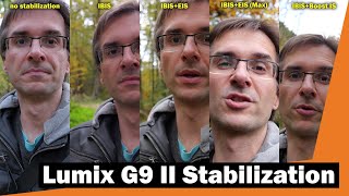 Panasonic Lumix G9 II Stabilization Test [upl. by Medeah]