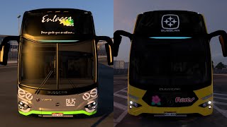 ETS 2 Mod Bus 150  Busstar DD S1  Enlaces Bus amp Flores Hermanos [upl. by Fahland724]