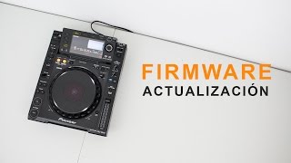 Como Actualizar el Firmware de la Pioneer CDJ2000 y 2000nxs [upl. by Enelaj520]