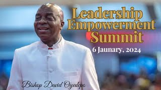 LEADERSHIP EMPOWERMENT SUMMIT  6 JANUARY 2023  FAITH TABERNACLE  BISHOP DAVID OYEDEPO [upl. by Novla]