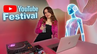 YOUTUBE FESTİVALİNDE KLONUMLA DJLİK YAPTIK [upl. by Niabi]