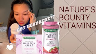 Product Review 3 Nature’s Bounty Hair Skin And Nails Food Supplement [upl. by Mita]