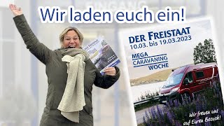 MEGA Caravaning Woche Wohnmobilausstellung Sulzemoos Tag der offenen Tür ab 1003 Campingmesse [upl. by Kaufman]