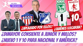 ¿Dimayor Aplazó Por Consentir a Junior y Millonarios ¿Quiénes a Nacional y América LaLigaDeLaLiga [upl. by Merry723]