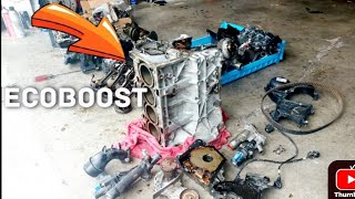 16L Ecoboost Turbo Engine Teardown Part 2 [upl. by Shiau]