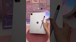 10 ways I use my iPad 💕✏️ apple pencil  iPad apps  iPad tips [upl. by Court]