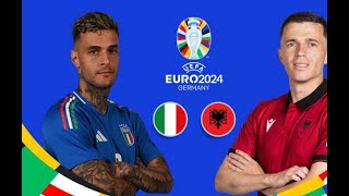 ITALY VS ALBANIA  UEFA EURO 2024 LIVE WATCHALONG oldskoolgunner uefaeuro2024 [upl. by Digirb]