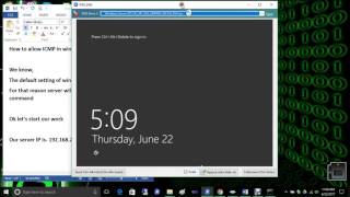 How to enable Ping in Windows Server 2012 [upl. by Graner]