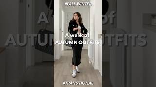 A week of AUTUMN OUTFITS [upl. by Cecil]