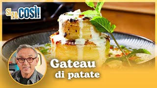 Gateau di patate  Si fa così  Chef BRUNO BARBIERI [upl. by Rosecan]