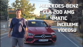 Mercedes CLA 200 Amg 4Matic İnceleme [upl. by Anaujait978]