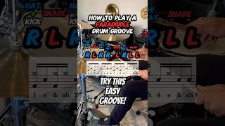 How to Play a Paradiddle Drum Groove Drum Lesson drums [upl. by Anrat]