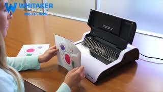 Fellowes Star 150 Plastic Comb Binding Machine [upl. by Tavy21]