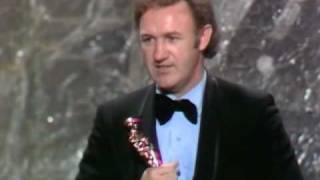 Gene Hackman Wins Best Actor 1972 Oscars [upl. by Nedearb362]