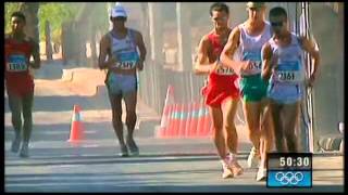 Ivano Brugnetti Oro 20km Marcia Atene 2004 [upl. by Lib460]